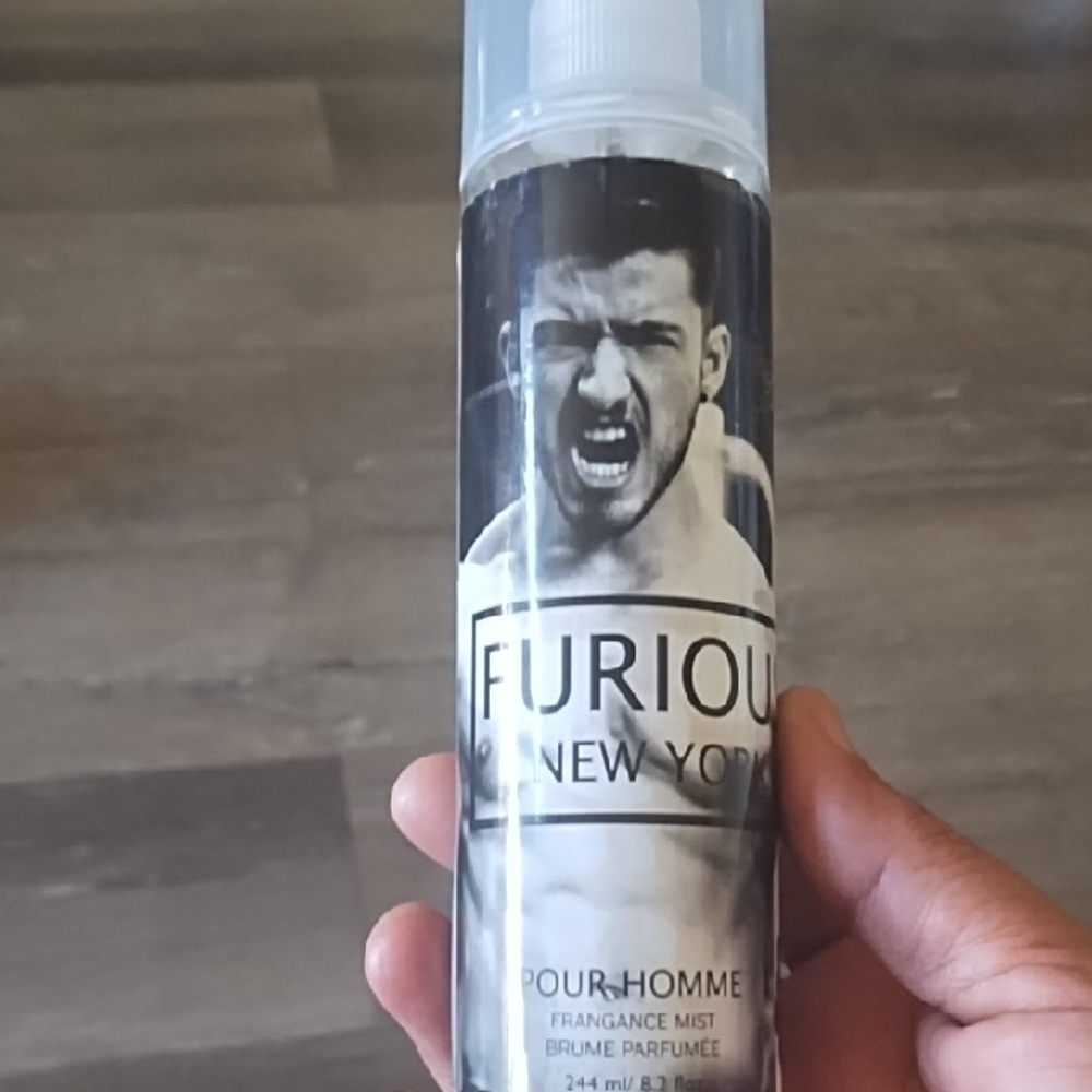 Furious Black and White Spray Can
